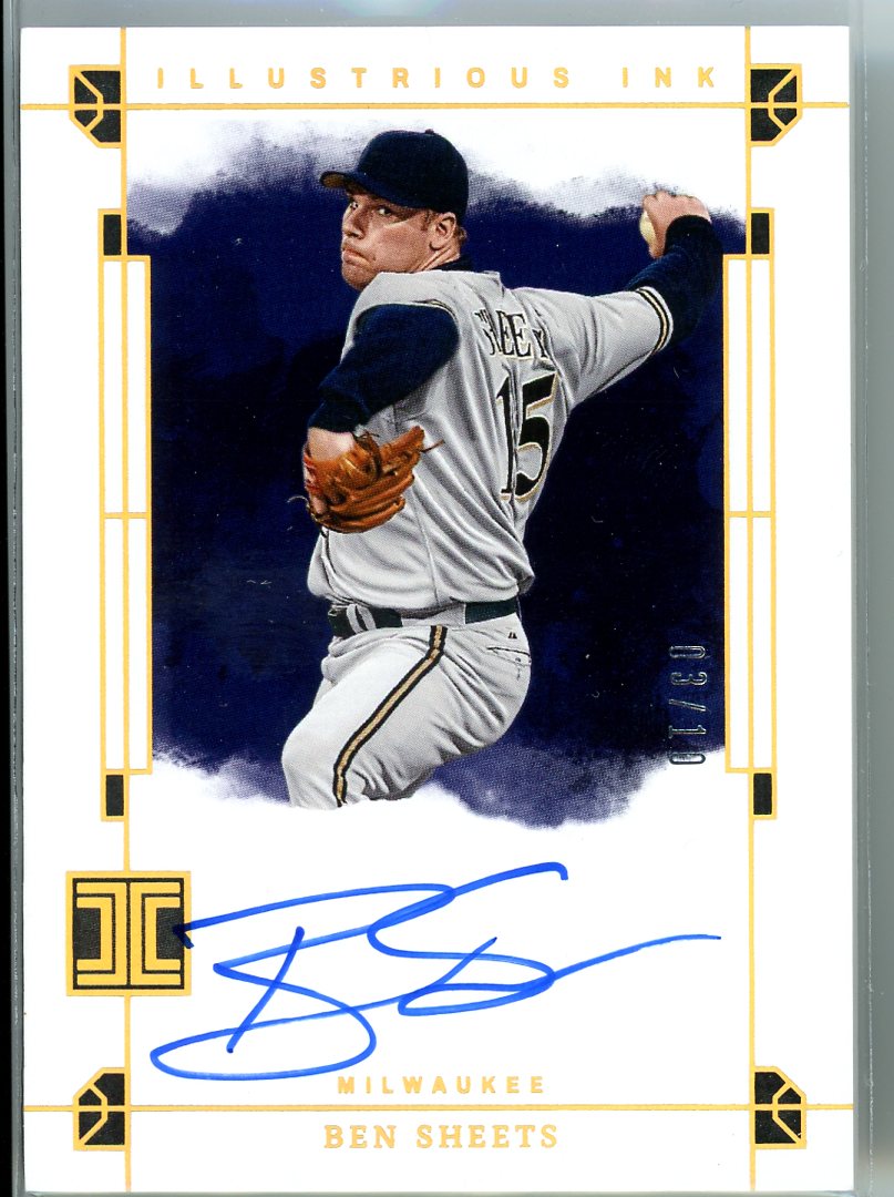 2024 Panini Impeccable #II-BS Ben Sheets Illustrious Ink /10