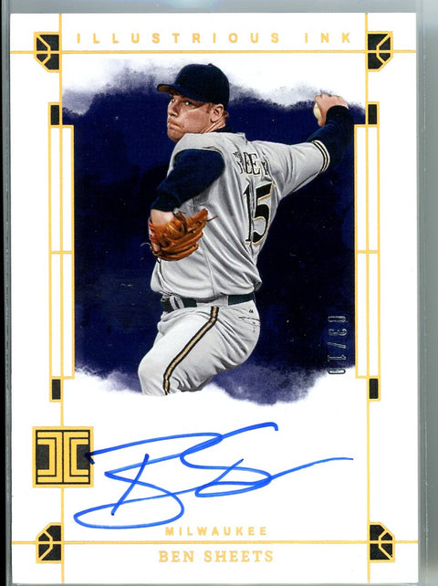 2024 Panini Impeccable #II-BS Ben Sheets Illustrious Ink /10