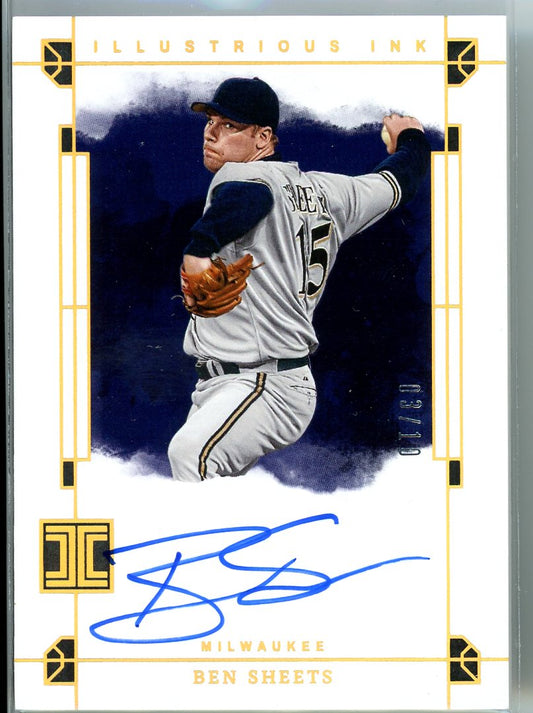 2024 Panini Impeccable #II-BS Ben Sheets Illustrious Ink /10