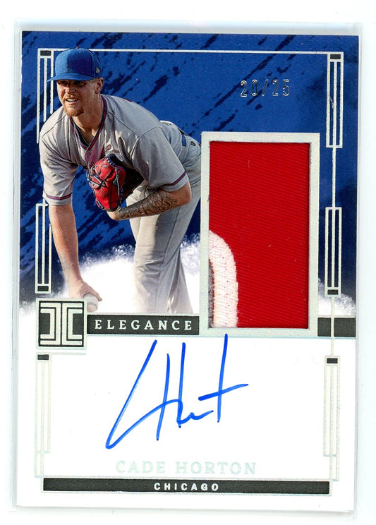 2024 Panini Impeccable #EPJ-CH Cade Horton Elegance /25