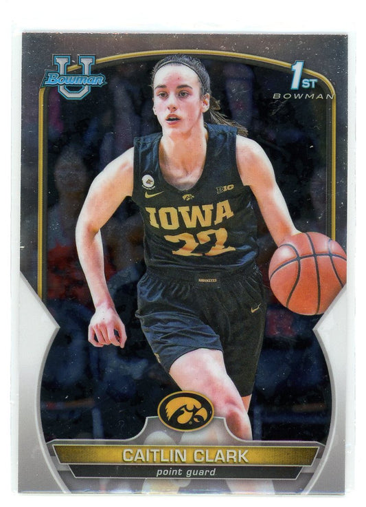 2022-23 Bowman University Chrome #50 Caitlin Clark