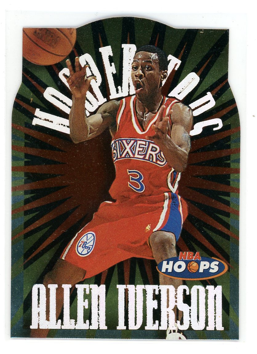 1997-98 Skybox Hoops #7 Allen Iverson HOOPerstars