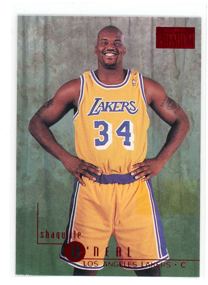1996-97 SkyBox Premium #58 Shaquille O'Neal Star Rubies