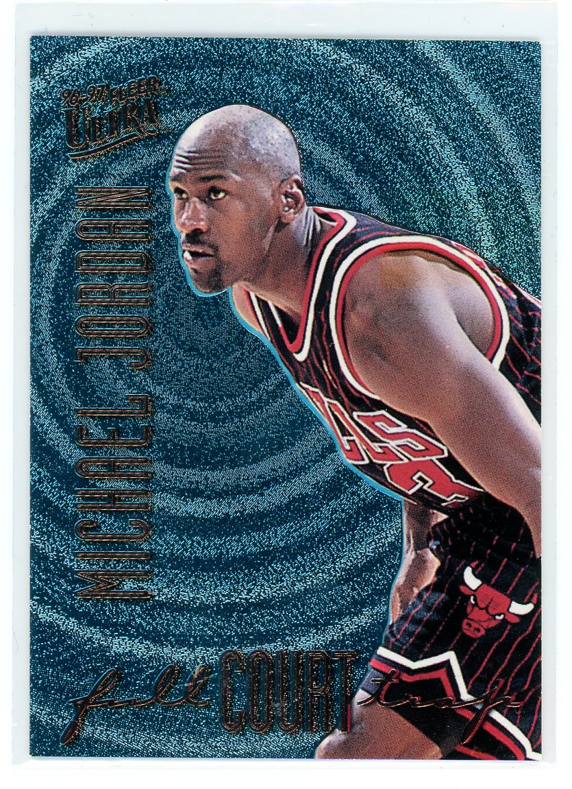 1996-97 Fleer Ultra #1 Michael Jordan Full Court Trap