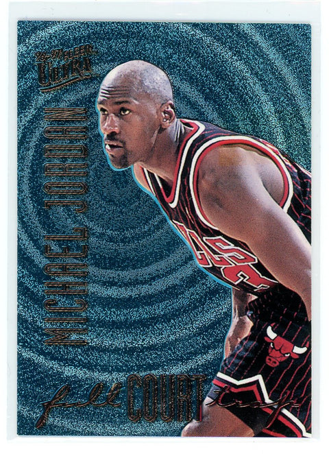 1996-97 Fleer Ultra #1 Michael Jordan Full Court Trap