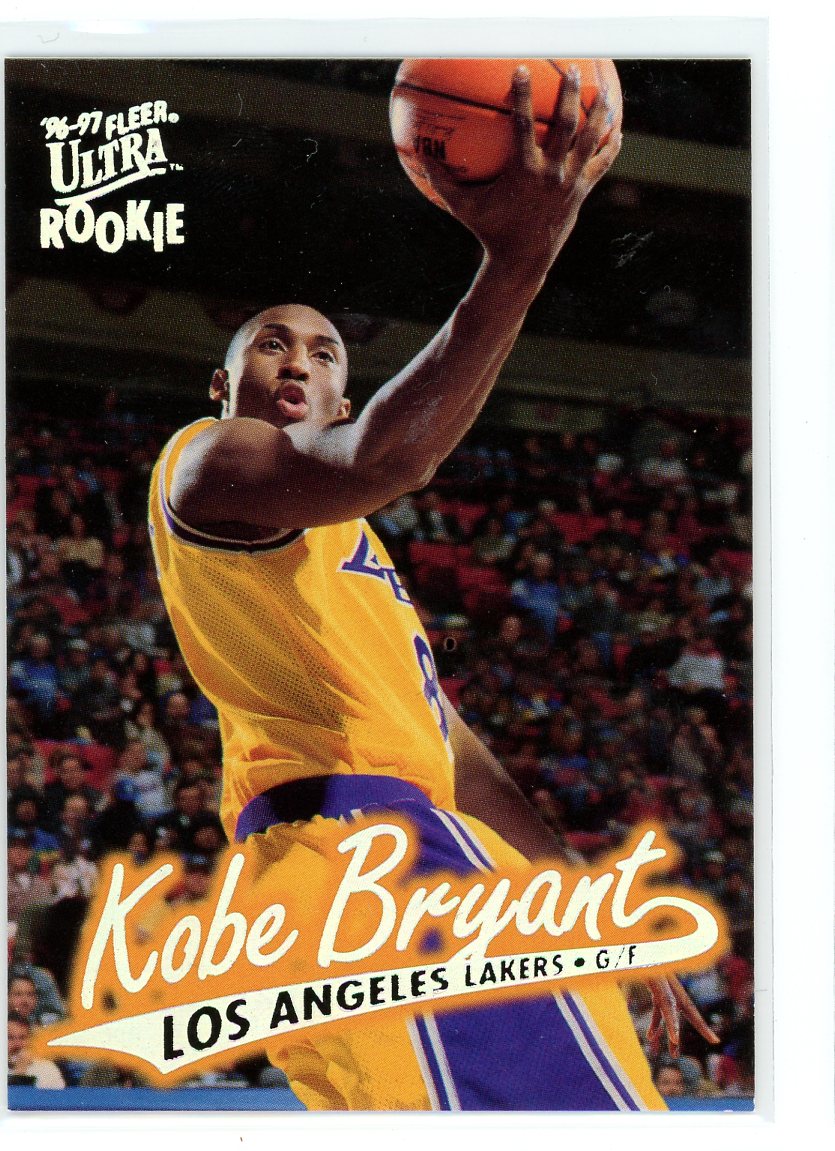 1996-97 Fleer Ultra #52 Kobe Bryant Gold Medallion