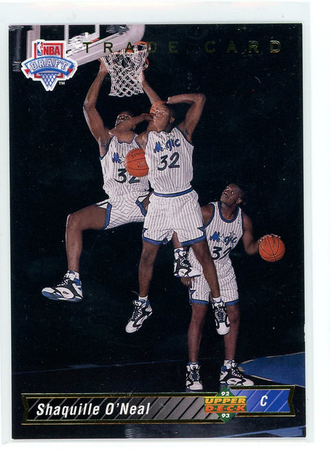 1992-93 Upper Deck #1b Shaquille O'Neal