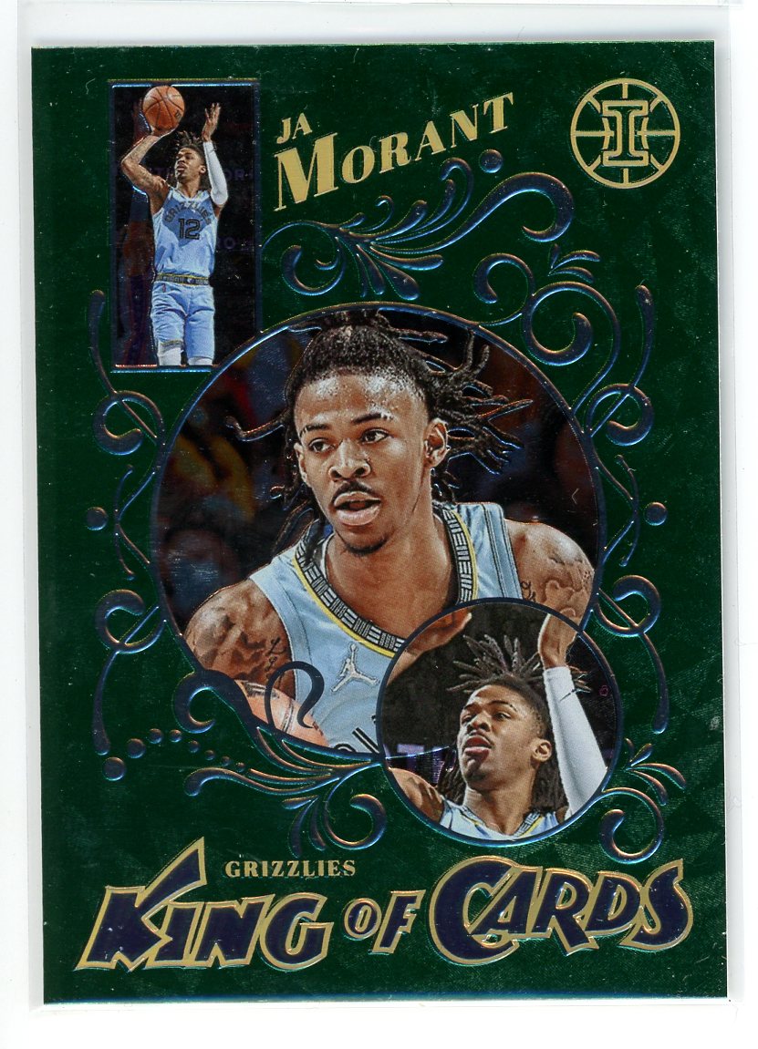 2022 Panini Illusions #17 Ja Morant King of Cards