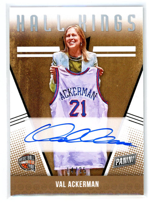2020-2021 Panini Hall of Fame #VA Val Ackerman Auto /25