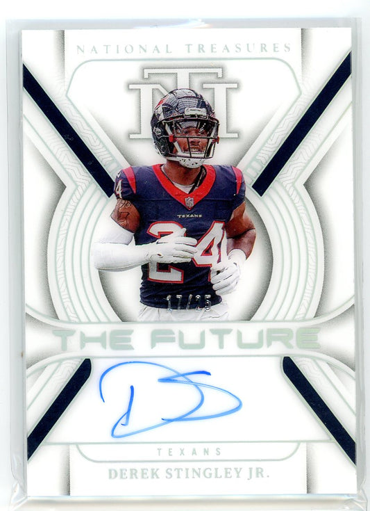 2024 Panini National Treasures #TF-DSJ Derek Stingley Jr. The Future Auto /25