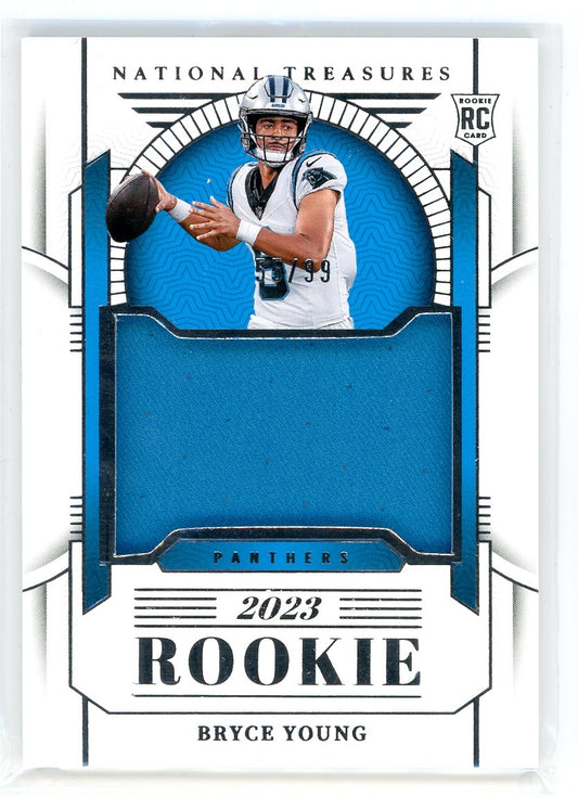 2023 Panini National Treasures #205 Bryce Young Rookie Patch