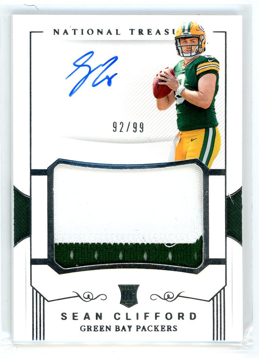 2023 Panini National Treasures #CRPA-SCL Sean Clifforf Patch Auto /99