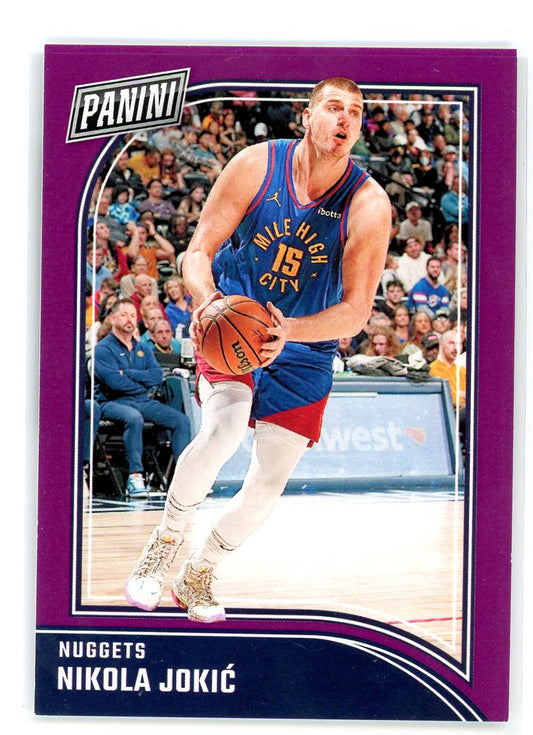2024 Panini BK6Black Friday #BK6 Nicol Jokic Purple /25