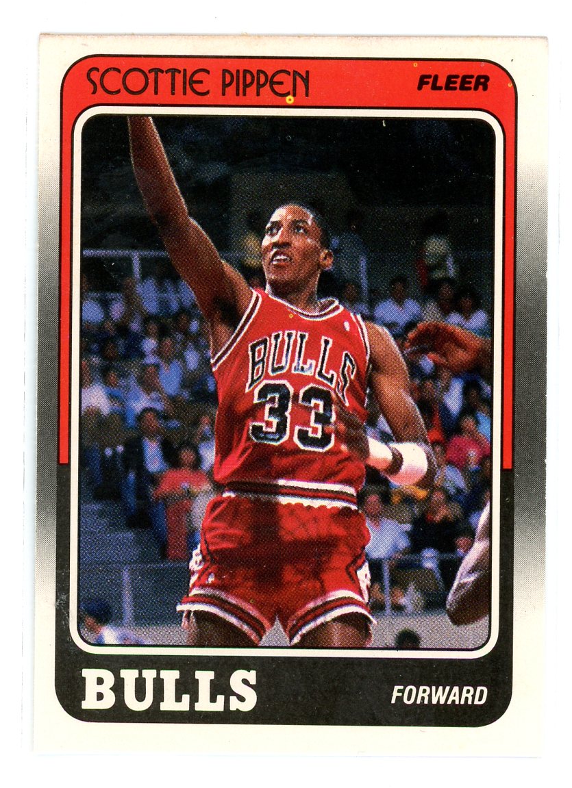 1988-89 Fleer #20 Scottie Pippen