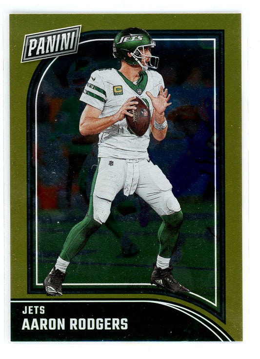 2024 Panini Black Friday #FB5 Aaron Rodgers Gold /10