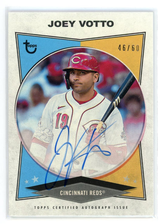2023 Topps #18 Joey Votto Certified Autograph Issue /60