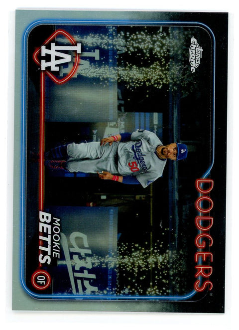 2024 Topps Chrome #296 Mookie Betts