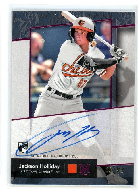 2024 Topps #AA-JH Jackson Holliday Archival Autograph /99