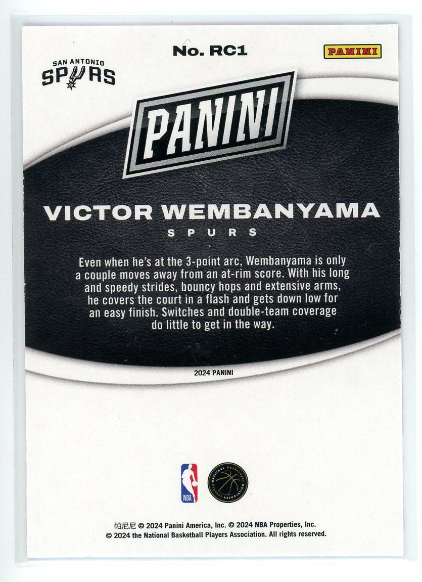 2024 Panini Black Friday #RC1 Vctor Wembanyama