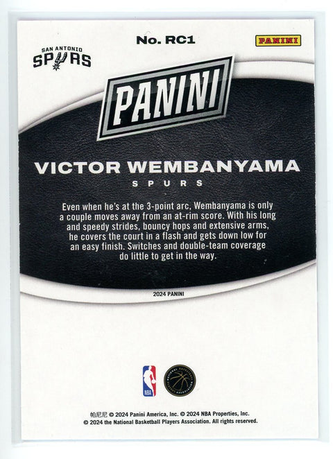 2024 Panini Black Friday #RC1 Vctor Wembanyama