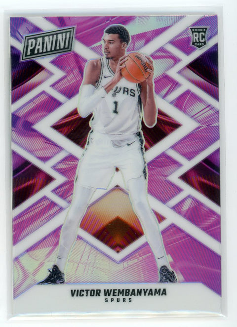 2024 Panini Prizm #VW Vctor Wembanyama Black Friday Silver Foil /199
