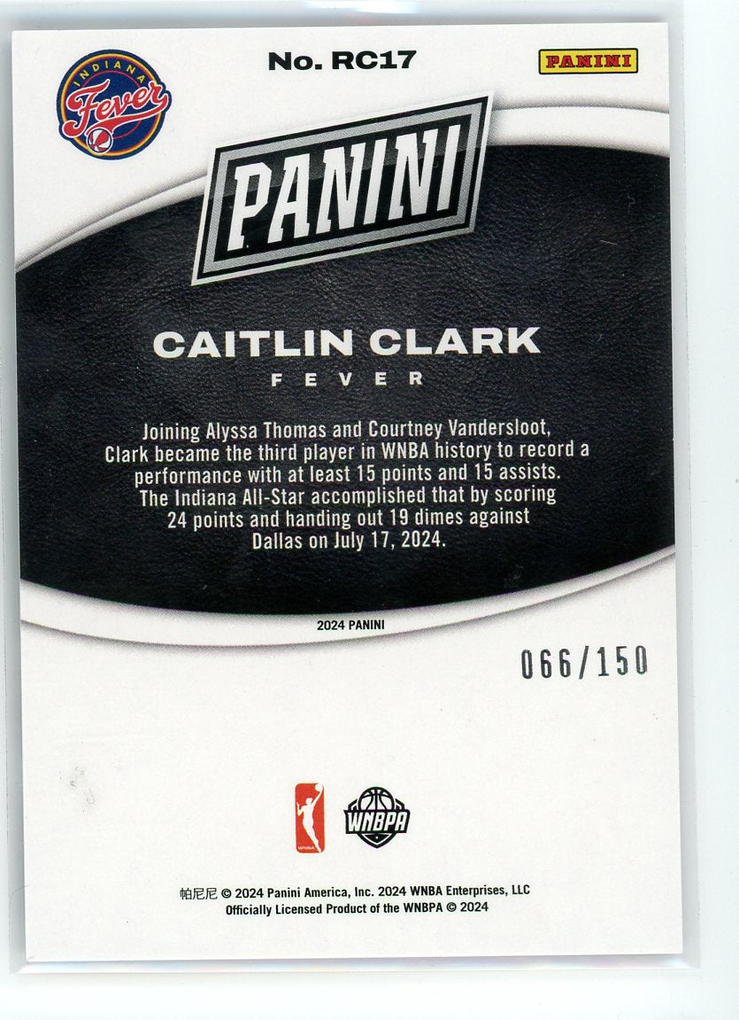 2024 Panini #RC17 Caitlin Clark