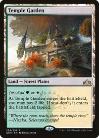 MTG Guilds of Ravnica Temple Garden