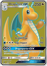 pokemon Dragon Majesty Dragonite GX (Full Art)
