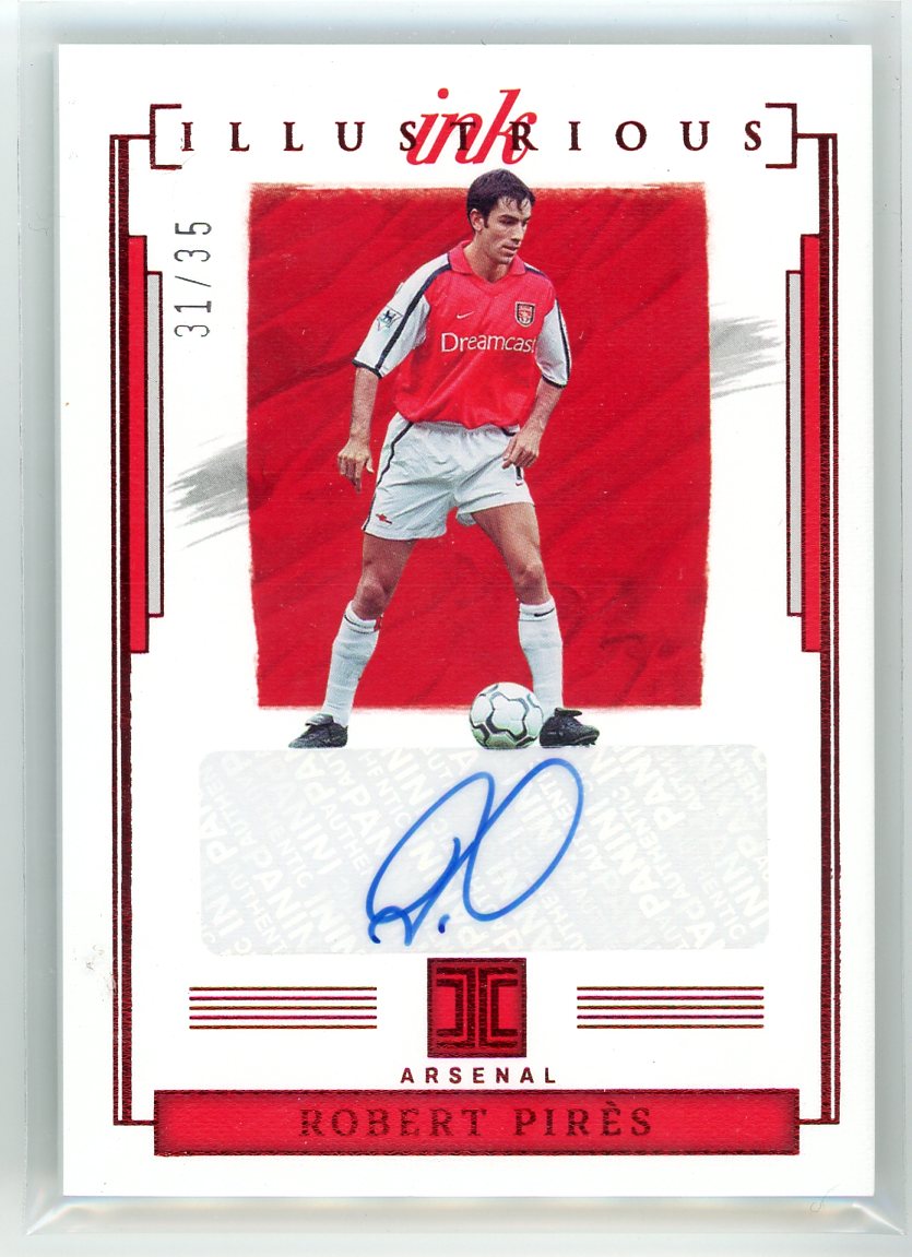 2021-22 Panini Impeccable #II-RP Robert Pires Illustrious Ink /35