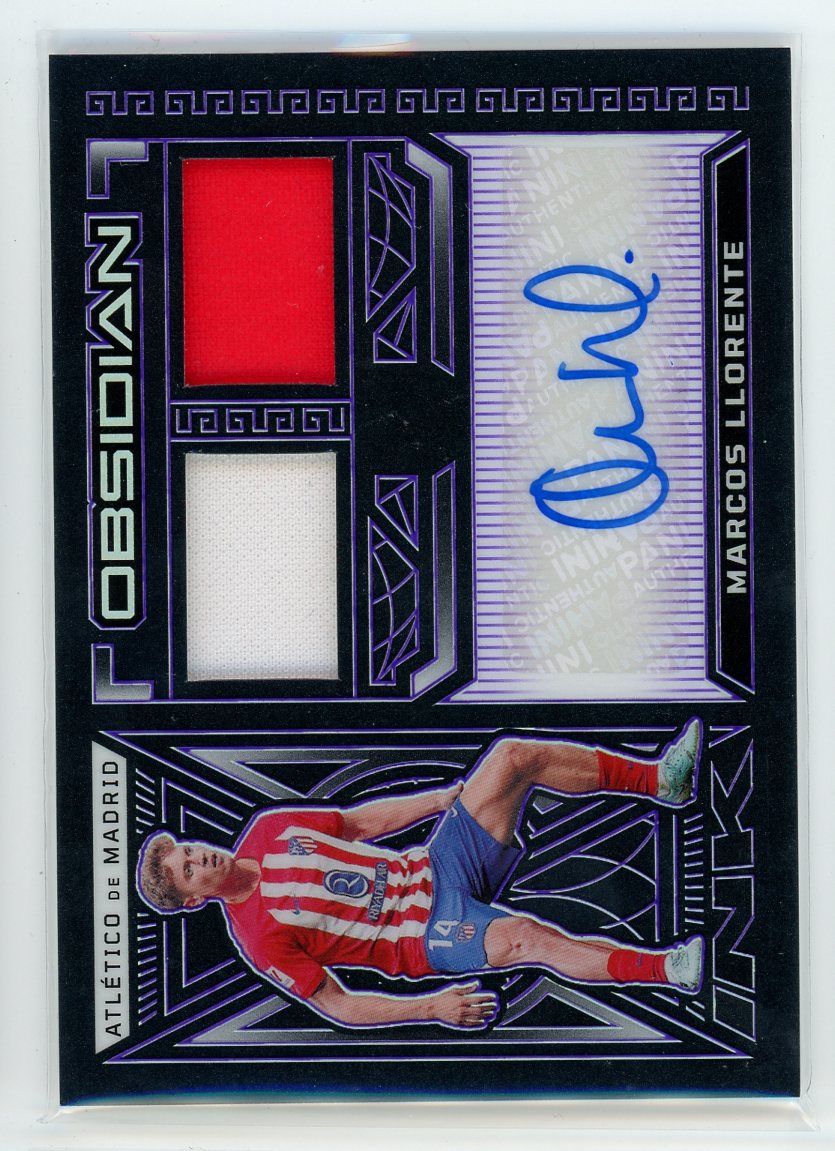 2023-24 Panini Obsidian #DJ-ML Marcos Llorente Patch Auto /49
