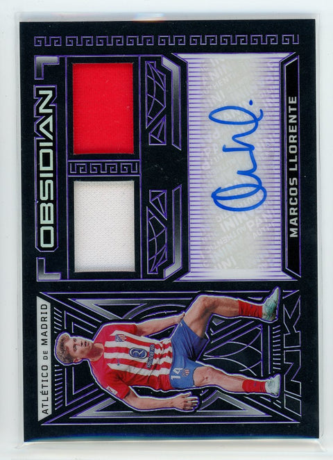 2023-24 Panini Obsidian #DJ-ML Marcos Llorente Patch Auto /49