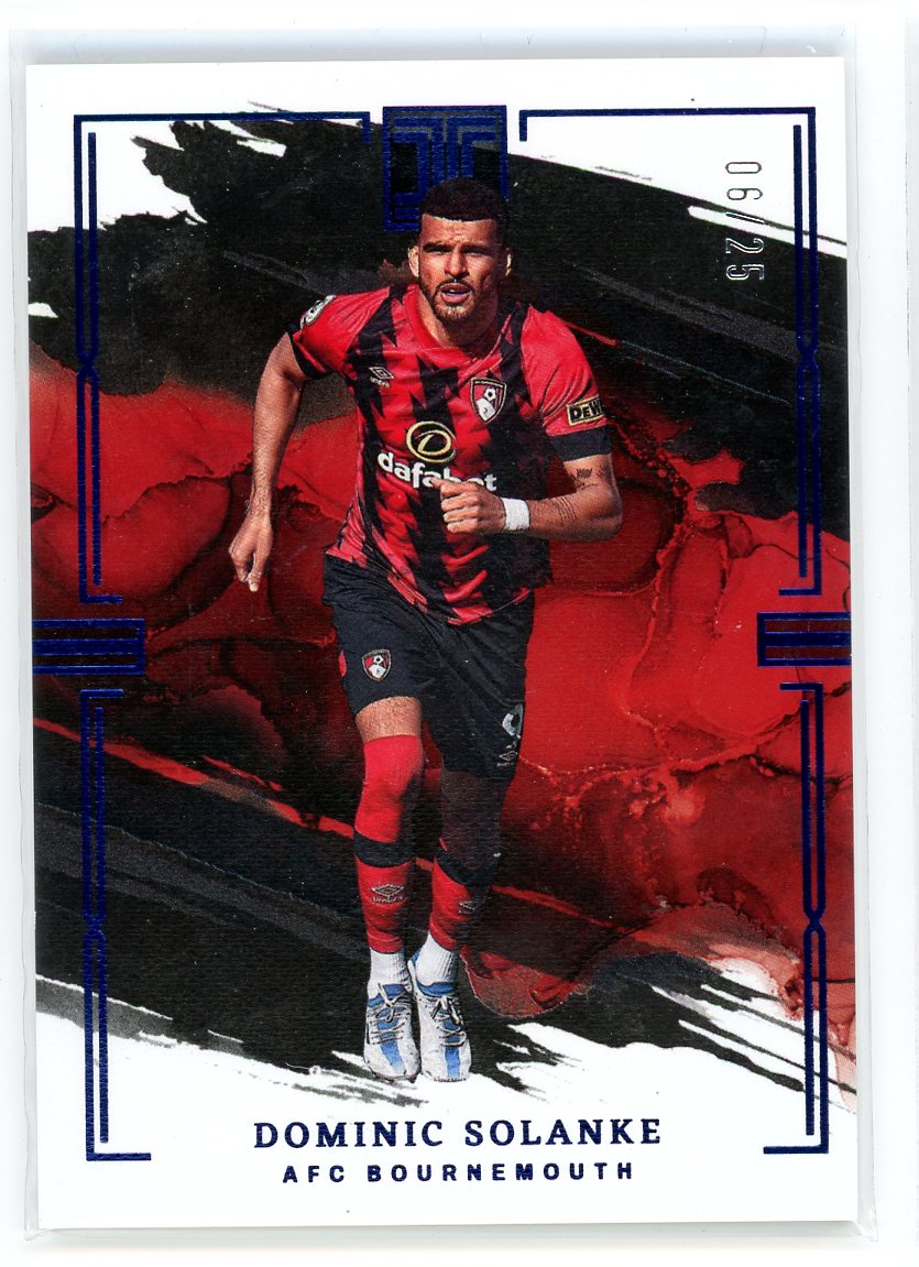 2022-23 Panini Impeccable #1 Dominic Solanke Blue /25