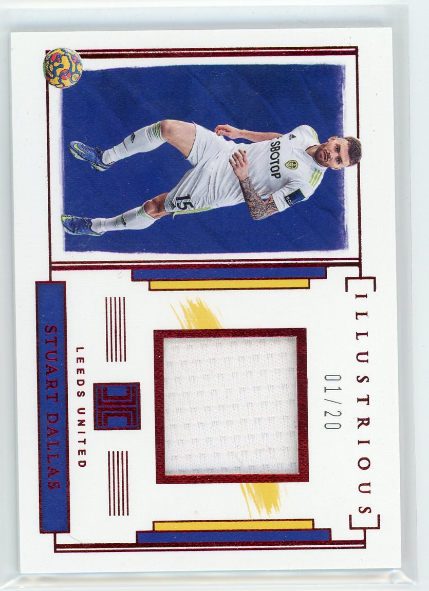 2021-22 Panini Impeccable #IL-SDL Stuart Dallas Illustrious Ruby /20