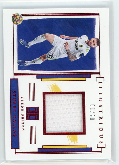 2021-22 Panini Impeccable #IL-SDL Stuart Dallas Illustrious Ruby /20