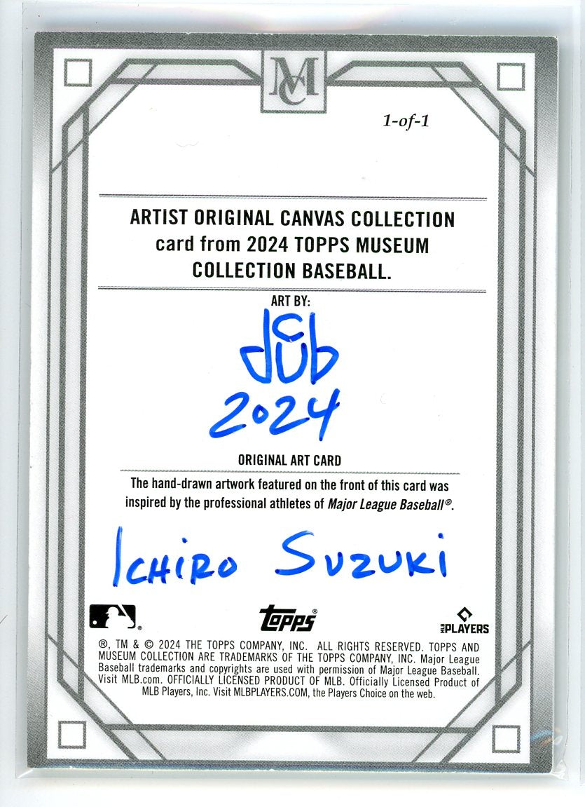 2024 Topps Museum Ichiro Suzuki Canvas Collection /1