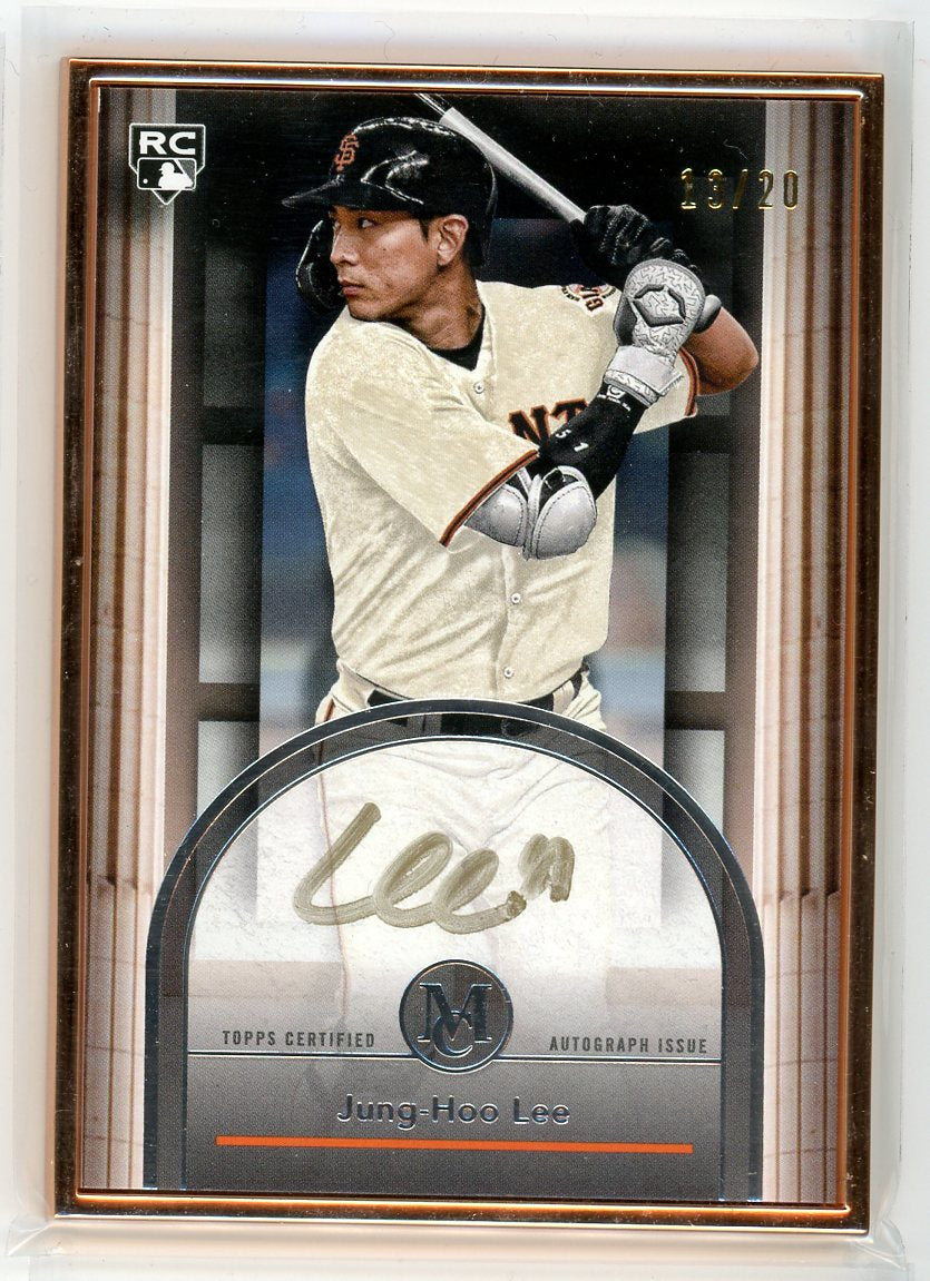 2024 Topps Museum #HMA-JHL Jung-Ho Lee Certified Autograph issue /20