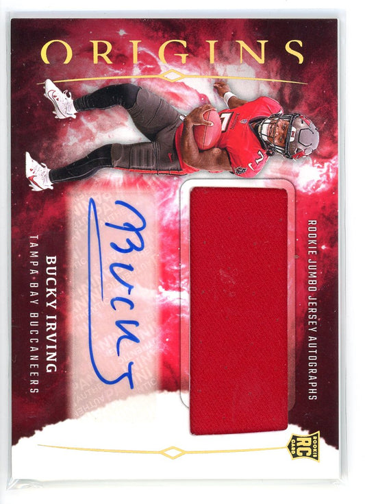 2024 Panini Origins #RJA-BIR Bucky Irving Patch Auto