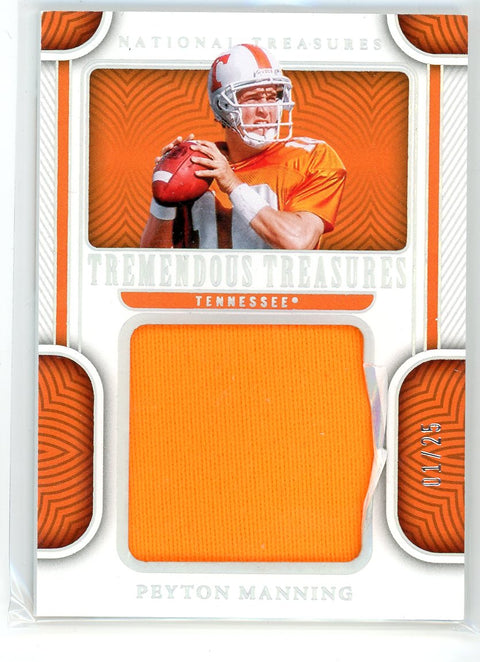 2023 Panini National Tresures #TRT-PEM Peyton Manning Tremendous Treasures /25