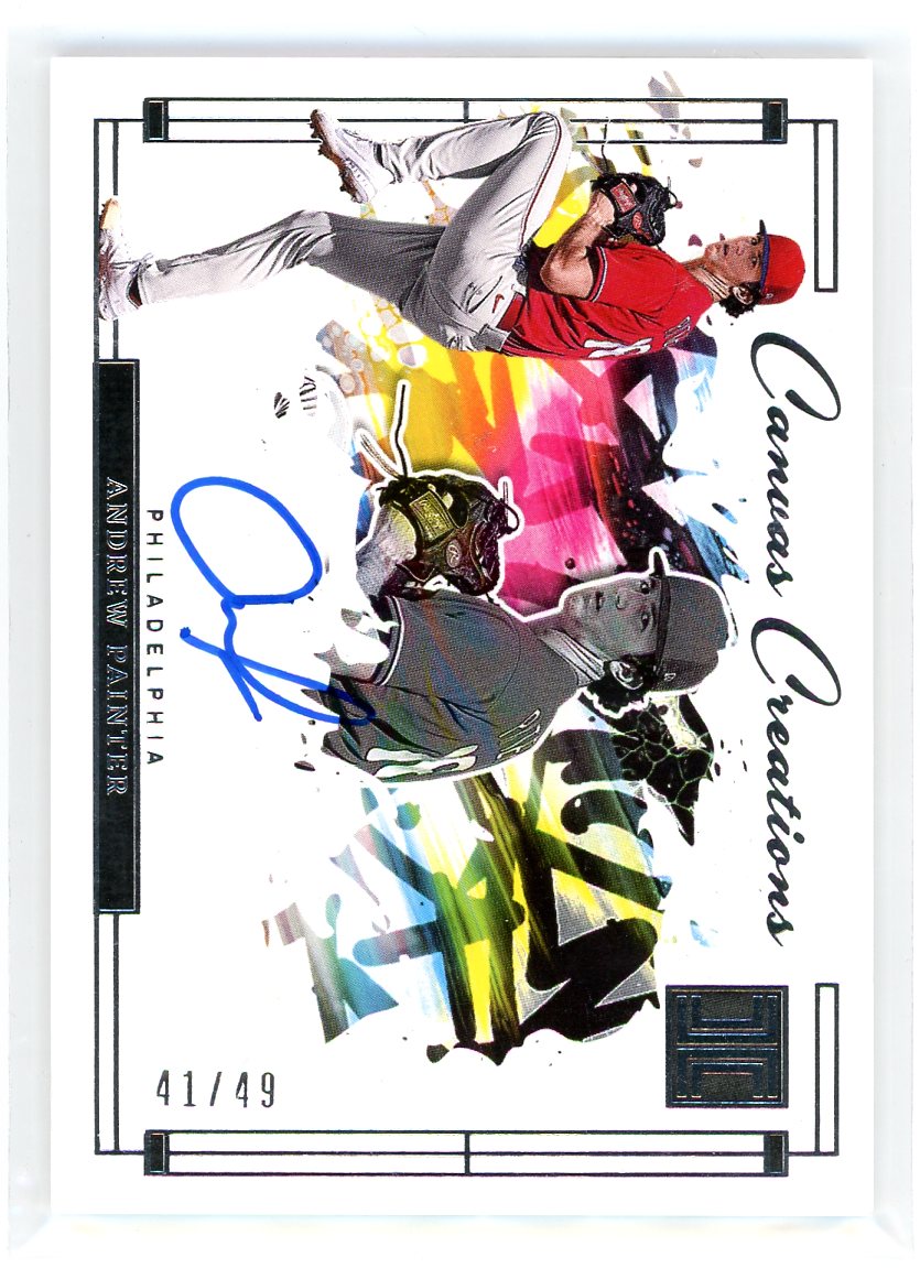2024 Panini Impeccable #CCS-AP Andrew Painter Canvas Creations /49