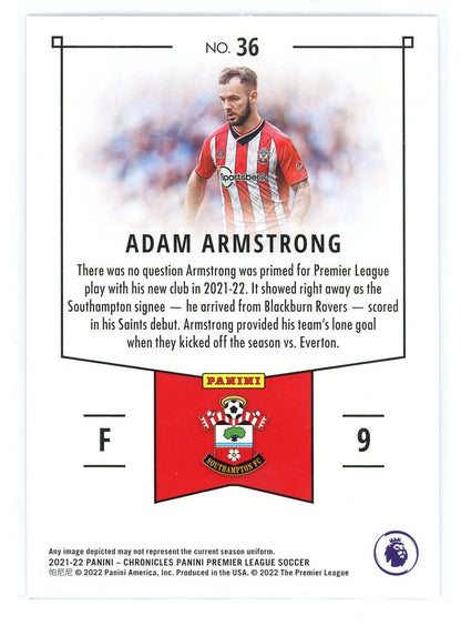 2021-22 Panini Chronicles #36 Adam Armstrong Blue Astro /16