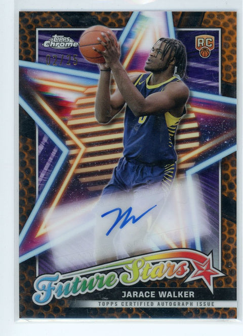 2024 Topps Chrome #FS-JAW Jarace Walker Future Stars Auto /25