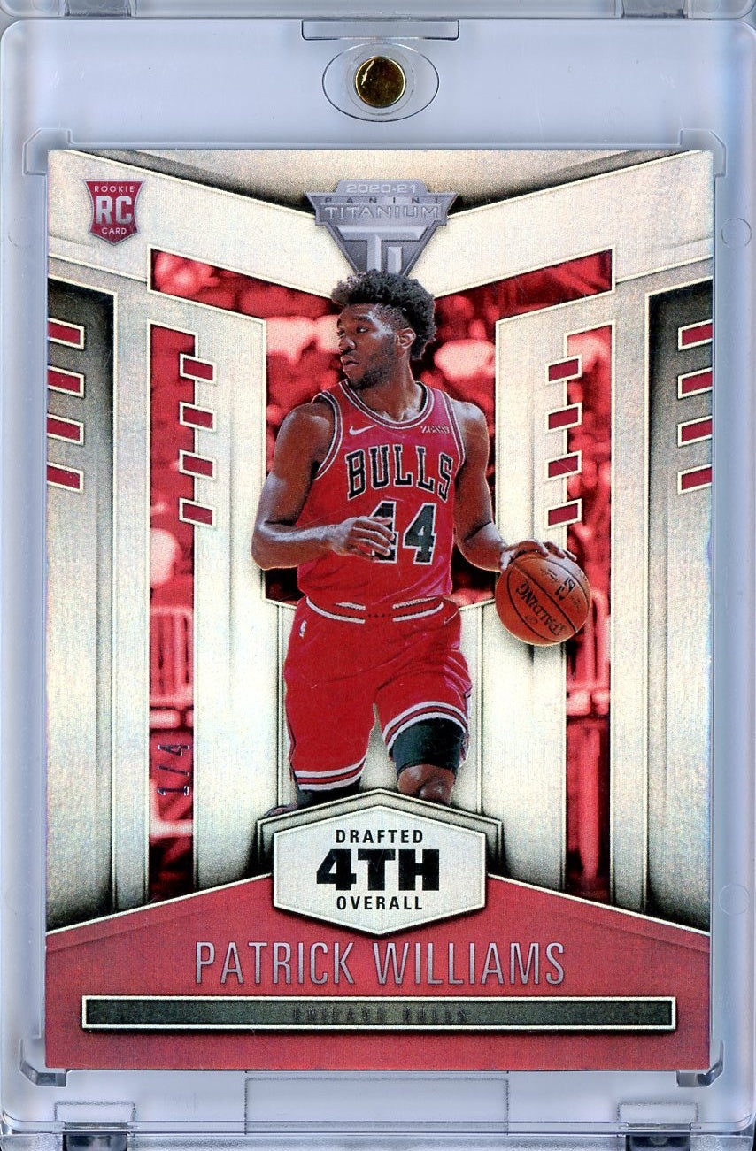 2020-21 Panini Chronicals Titanium #444 Patrick Williams