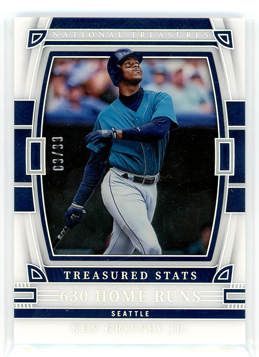2023 Panini National Treasures #TS-KG Ken Griffey Jr. Treasured Stats
