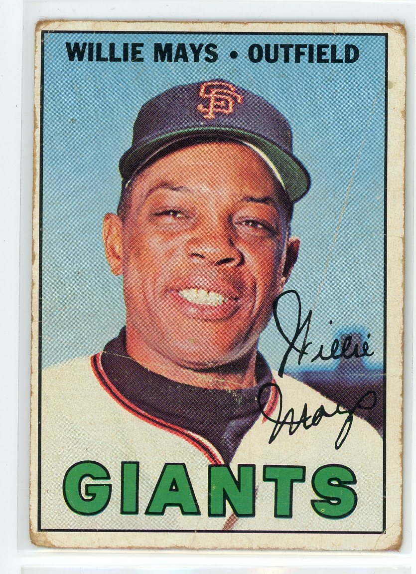 1967 Topps #200 Willie Mays