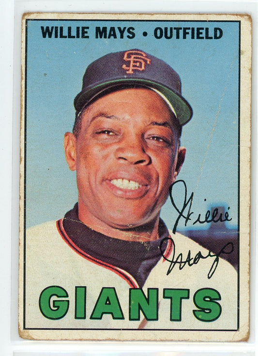 1967 Topps #200 Willie Mays
