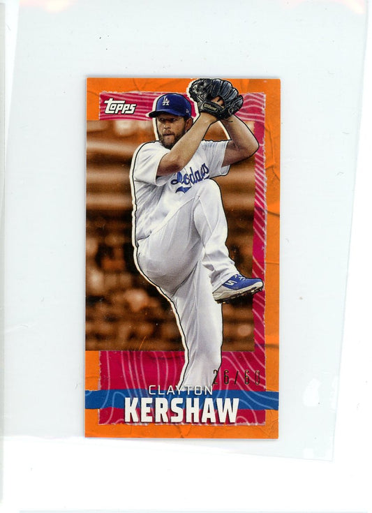 2023 Topps Mini #MRIP-CK Clayton Kershaw /60