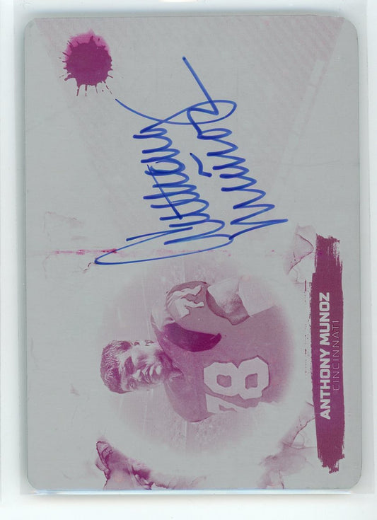 2024 Topps Motif #VM-AM Anthony Munoz 1 of 1