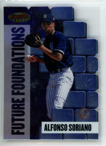 1999 Bowman's Best #FF7 Alfonso Soriano #FF7 Future Foundations Mach I /3000