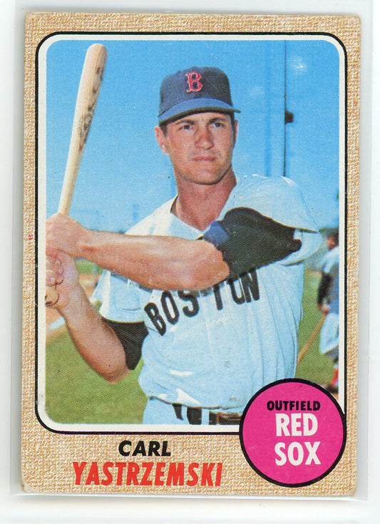 1968 Topps #250 Carl Yastrzemski