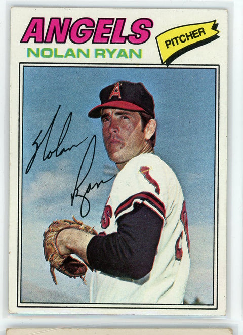 1977 Topps #650 Nolan Ryan